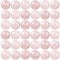 100Pcs Natural Stone Beads 8mm Rose Quartz Round Gemstone Loose Beads with Elastic Bracelet String for Bracelets Necklace Jewelry Making