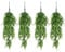 4 Pcs Artificial Hanging Plants, Decorative Artificial Fake Trailing Plants, Artificial Faux Fake Ferns Ivy Garland Plants, Indoors Outdoors Vines Plants for Home Garden Wall Hanging Baskets Decor
