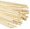 Lahviuu Bâtons de Bambou,50 pcs Batonnet en Bois Tasseau Baguette Bambou Tige Barbe a Papa Bâtons de Travaux Manuels, pour Arts Plastique Bricolage Décorations,Carré 30cm*5mm