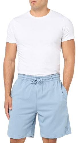 DC Highland kurze Fleece-Hose für Herren, Ashley Blue, Mittel