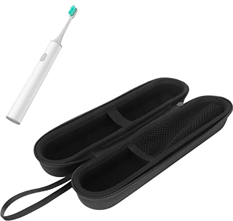 Zahnbürsten-Hartschalen-Reiseetui, Tragetasche für Pro 1000 2000 3000 3500 1500, Zahnbürsten-Aufbewahrungstasche mit Netztasche für Genius Pro 6000 für IO-Serie 4 7 8 9