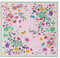 Roeckl Flower Field 100x100 Schal, Multi Rose, Standard