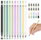 Vicloon Bleistifte Ewig, 10pcs Ewiger Bleistift Tintenloser, Magischer Bleistifte Set mit Radiergummi, Magic Pencil mit Austauschbarem Bleistift Wechselkopf Unendliche Bleistifte Bunte Macarons(D)