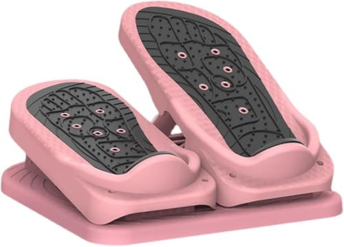 Mini-Stepper unter dem Schreibtisch, Pedal-Übungsgerät, sitzender Stepper, zusammenklappbares Fußpedal, Rutschfester Fuß-Stepper, Massage-Design, Stepper/566 (Color : Pink, Size : Blue)