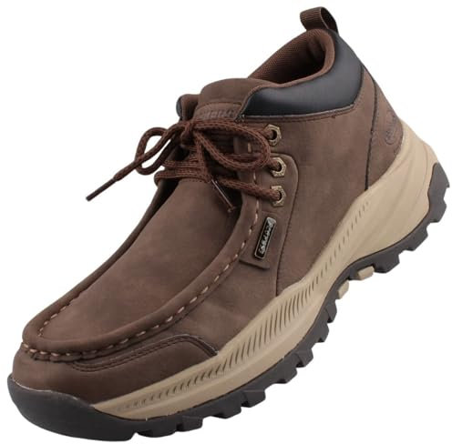 Dockers by Gerli Zapatos con cordones para hombre 55CY001, marrón oscuro, 43 EU