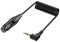 JSADZKJ Rechtwinkliges 3.5mm zu XLR Aux Kabel Spirale 1/8 Zoll Klinke Stereo zu XLR Männlich Kabeladapter für Laptop,Mikrofon,Verstärker 30Cm/0.98Ft (Männlich zu Weiblich)