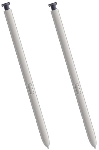 2 Pièces Galaxy S25 Ultra S Stylet de Remplacement pour Samsung Galaxy S25 Ultra S Pen pour remplacer Samsung S25 Ultra Stylus EJ-PS938,Noir
