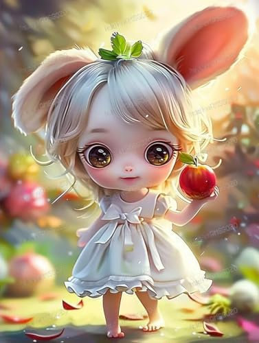 Cartoon-Pixie-Holz-Puzzle, 500 Teile, 500-teiliges Puzzle, 38,1 x 50,8 cm, lustige Indoor-Aktivität, Geschenkposter, Geduldsteigerung, Stressabbau-Geschenke