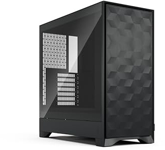 Fractal Design Pop 2 Air Black TG - Tempered Glass - Performance Airflow PC Gaming Case - Mesh Front Panel - Three 120 mm Fans Included - Spacious Interior - ATX/mATX/ITX Motherboard Support
