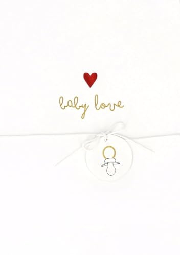 Schleifchenkarte Baby love
