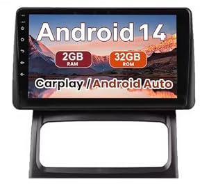 Double Din Car Stereo Radio Android 15 for Renault Clio 2 BB CB 2001-2012 9 Inch Touchscreen Car Radio with Backup Camera Carplay SWC Bluetooth Wifi USB GPS(M700S 8G+256G)