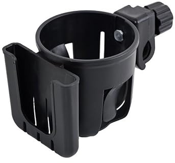 Portavasos Carrito Bebe Giratorio 360° Porta Vasos PláStico Abertura Amplia Soporte Universal para Bebidas para Carriolas, Bicicletas Y Sillas De Ruedas