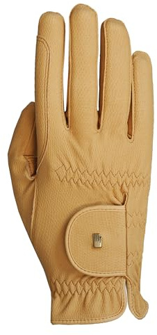 Roeckl Sports Reithandschuh ROECK-Grip, Turnier Sommer Handschuh, Sämisch 8.5