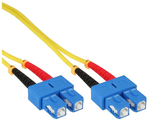 InLine 82925A LWL Duplex Kabel, SC/SC, 9/125µm, OS2, 2m