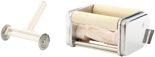 Rosenstein & Söhne Zubehör zu Nudelmaschine Edelstahl: Ravioloni-Aufsatz für Nudel-Maschine NM-100 (Pasta Machine, Pasta Maker Machines, ravioli)