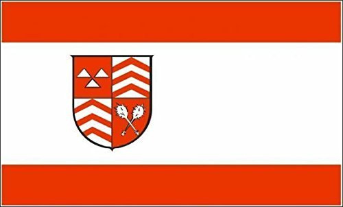 U24 Aufkleber Werther (Westfalen) Flagge Fahne 8 x 5 cm Autoaufkleber Sticker