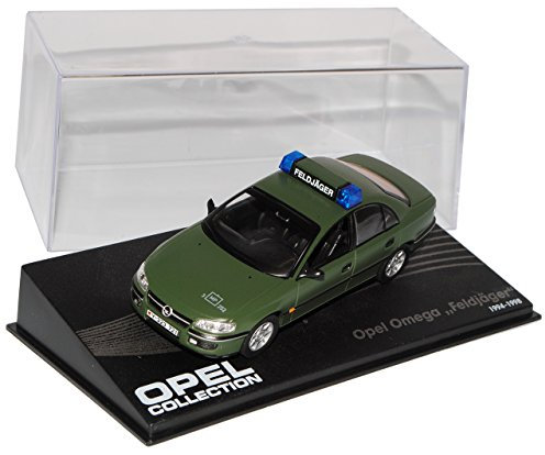 Ixo Opel Omega B Feldjäger Bundeswehr 1994-1998 Nr 113 1/43 Modell Auto mit individiuellem Wunschkennzeichen
