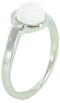 Skagen Designs UK Süßwasser-Ring Edelstahl Perlmutt JRSW022S