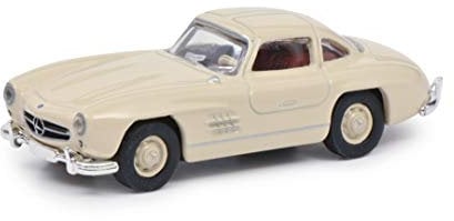 Schuco 452639300 MB, beige Mercedes Benz 300SL Coupe, Modellauto, 1:87