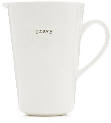 Keith Brymer Jones - Word Range - Ceramic X-Large Jug - Gift Boxed - Gravy - 1000ml