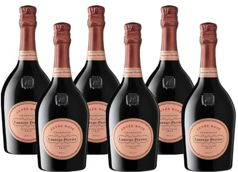 Laurent Perrier Cuvee Rose Brut Champagne Pinot Noir NV 75 cl (Case of 6)