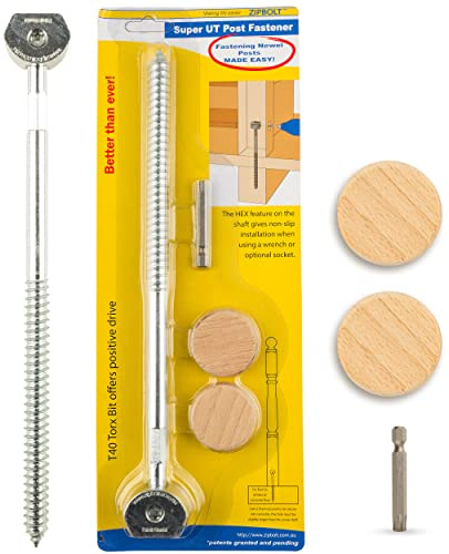 Zipbolt Super UT, Newel Post Anchor Kit, 1-Pack, 14.110