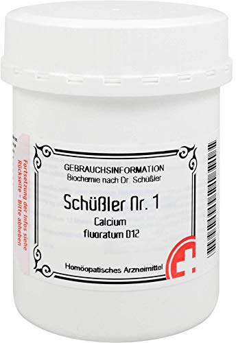 SCHÜSSLER Nr.1 Calcium fluoratum D 12 Table 1000 St