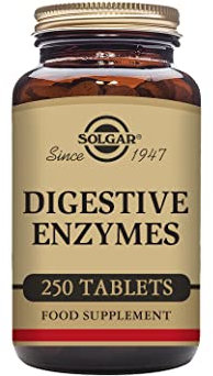 Solgar Digestive Enzymes Tablets - Pack of 250 - Helps Extract Nutrients from Food - Gluten Free (packaging may vary)