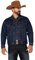 Wrangler Men's Rugged Wear Unlined Denim Jacket, Antique Indigo, 3XL