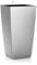 LECHUZA CUBICO Premium 22 silber metallic 18468