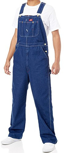 Dickies Herren Latzhose DB100 - Bib Overall,Blau (Rnsd Ind/Blu Rnb),W48/L32
