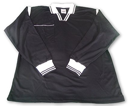 carta JFRM REFEREE MEDIUM Football Classic black/white refs jersey (Long sleeve) 100% polyester, One size