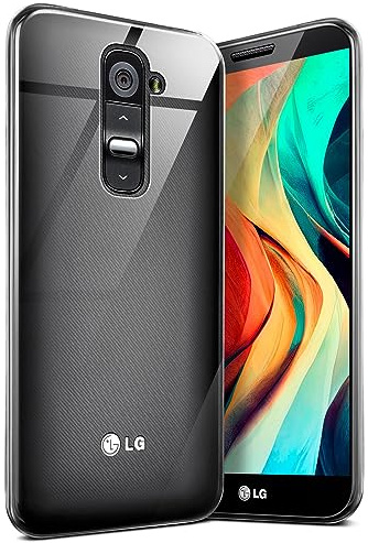 moex für LG G2 Hülle Durchsichtig, Silikon Handyhülle Transparent, Clear Case Ultra Slim, Backcover Schutzhülle Dünn, Silikonhülle Minimalistisch, Aero Case, Klar