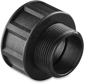 Abrisa Adaptador Universal para bidones, Negro, 1 1/2