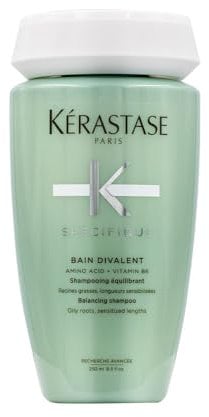 Kérastase Specifique Bain Divalent, Haarbad bei fettiger Kopfhaut und trockenem Haar, 250 ml