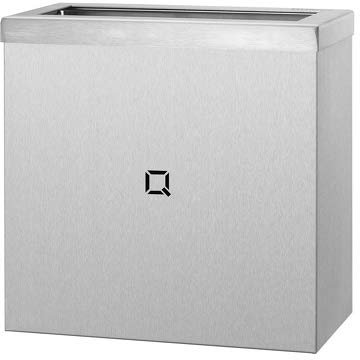 ALLCARE 7090 Qbic-line QWBO 9 Abfallbehälter Edelstahl offen, 9 L