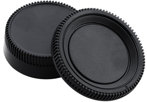 DWL® Rear Lens Cap & Camera Body Cap For Nikon DSLR And SLR Cameras & Lenses or Nikon Film Cameras Compatible With All Nikon D40, D40x, D50, D60, D70, D70s, D80, D90, D100, D200, D300, D300s, D700, D800, D810, D810E, D850, D3000, D3100, D3200, D3300, D3400, D5000, D5100, D5200, D5300,D5500, D5600 D7100, d7200, d7500, D800, D800E, D810, D1, D3, D3S, D4 AND all other Nikon DSLR cameras