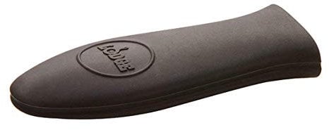 LODGE ASHHM11 Mini Silicone Hot Handle Holder, Black, Inoxidable