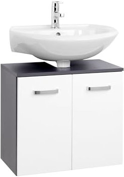 Bologna Unterbeckenschrank 60 cm graphitgrau