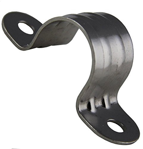 25 Stück Rohrschelle HALB D= 25 mm - Edelstahl A2 AISI 304