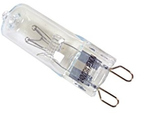 MAINS VOLTAGE G9 25W HALOGEN CAPSULE BULB LAMP 2 PACK
