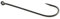 Phoxinus Aberdeen Sea Fishing Hooks, Black, 50 Pack, Size 5/0