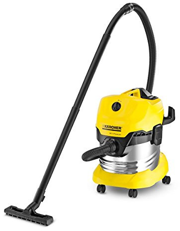 Karcher WD 4 Premium Aspiratore Solidi-Liquidi, 1000 W