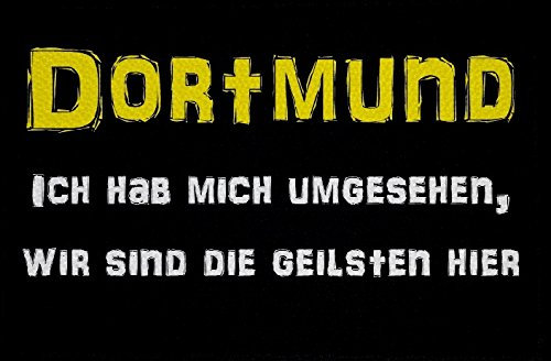U24 Aufnäher Dortmund die Geilsten Aufbügler Patch 9 x 6 cm