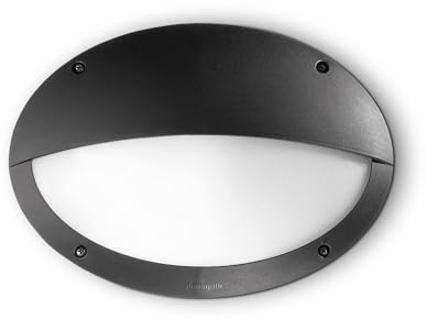 ideal lux wandleuchte outdoor maddi-2 AP1 schwarz