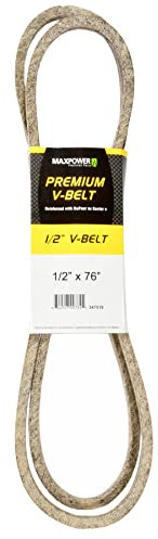 MAXPOWER | Courroies 347519, renforcé au kevlar, 1/2'' x 76'' - 4L760 - longueur extérieure L(a) 1930 mm