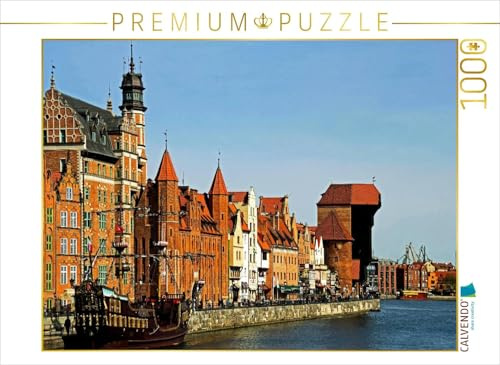 CALVENDO Puzzle EIN Motiv aus dem Kalender Danzig - Eine historische Schönheit | 1000 Teile Lege-Größe 64 x 48 cm Foto-Puzzle für glückliche Stunden