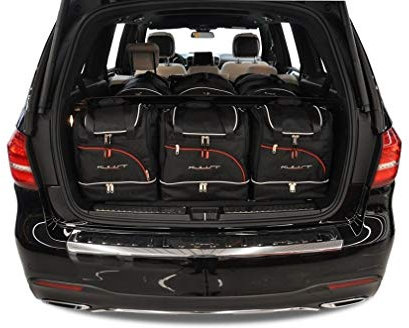 KJUST Kofferraumtaschen 6 stk kompatibel mit MERCEDES-BENZ GLS X166 2015-2018