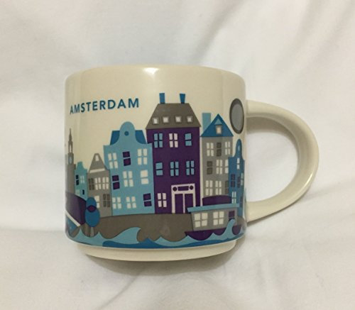 Starbucks Amsterdam YAH Vous êtes ici Collection - tasse à café 14 fl oz / 414 ml