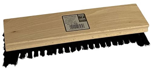 Bürstenmann Tapezierbürste aus Polyester in Holzfarbe, Schwarz